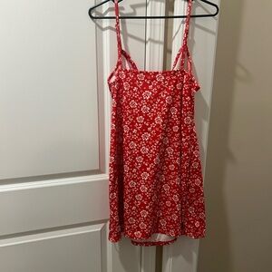 ✨Moving Sale✨ Floral Red Mini Dress